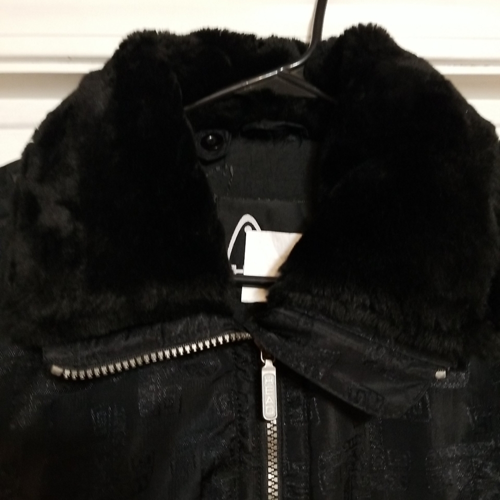 Ladies Black Head Ski Jacket 10 - Picture 2 of 9